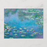 Water Lilies von Claude Monet Postkarte<br><div class="desc">Water Liliesby Claude Monet</div>