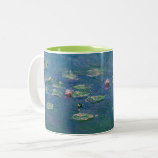 Water Lilies - von Monet Zweifarbige Tasse