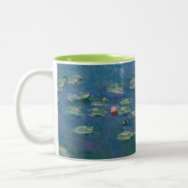 Water Lilies - von Monet Zweifarbige Tasse