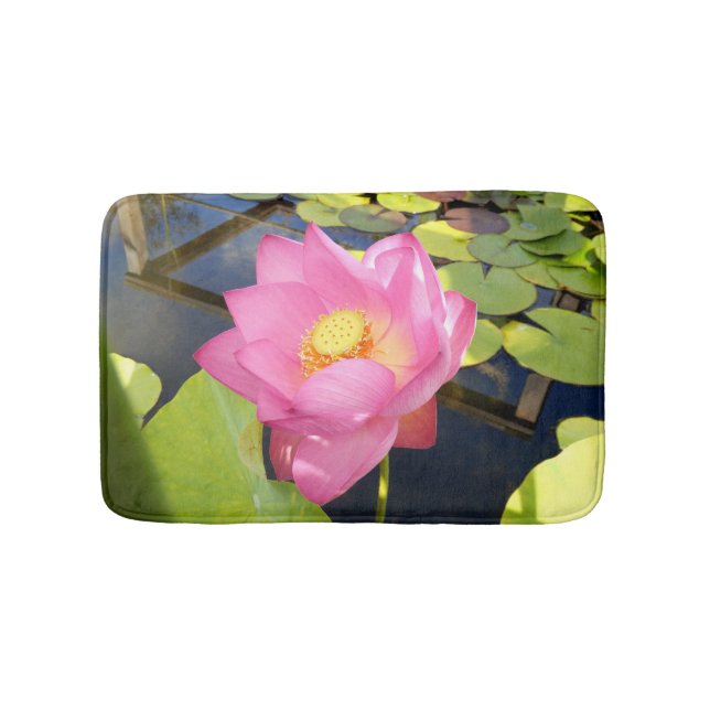 Water Lily Bath Mat Badematte (Vorderseite)