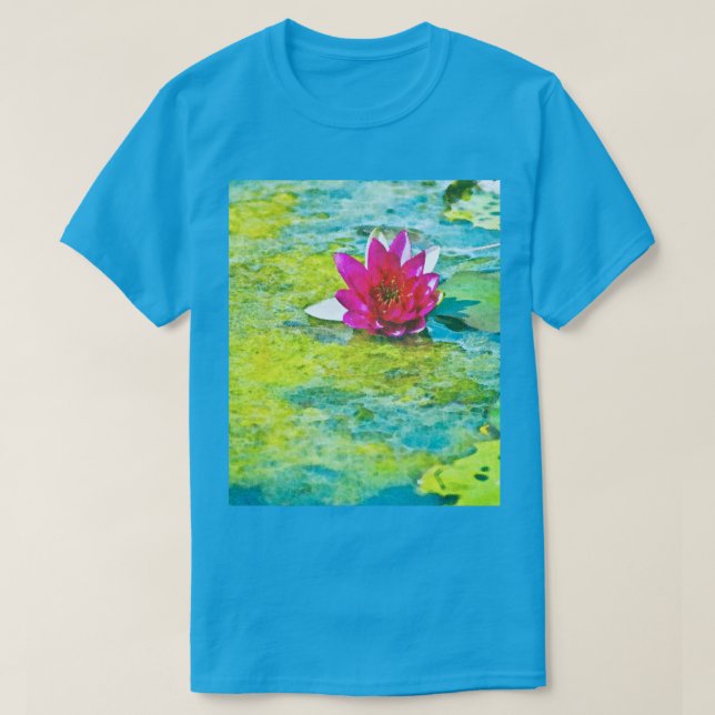 Water Lily Lilypad T-Shirt (Design vorne)