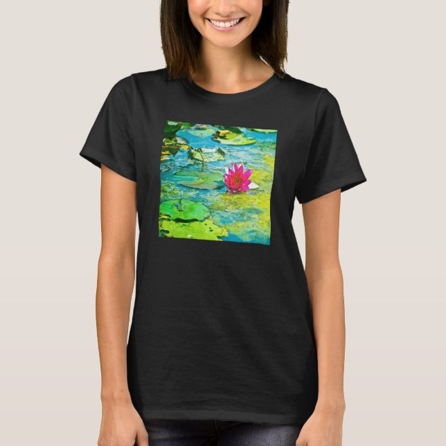 Water Lily Lilypad T-Shirt (Vorderseite)
