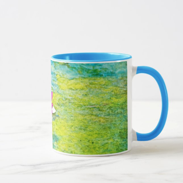 Water Lily Lilypad Tasse (Rechts)