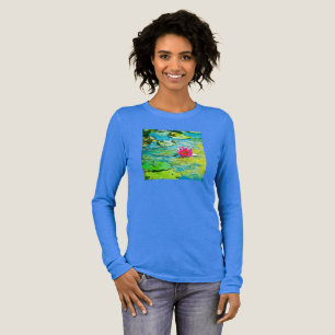 Water Lily Lilypad Tri-Blend Shirt