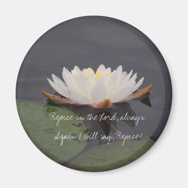 Water Lily Magnet (Vorne)