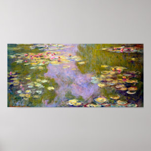 Water Lily Pond at Giverny, Claude Monet Poster