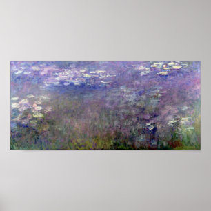 Water Lily Pond at Giverny, Claude Monet Poster