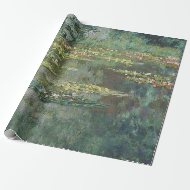 Water Lily Pond Claude Monet Geschenkpapier (Ungerollt)