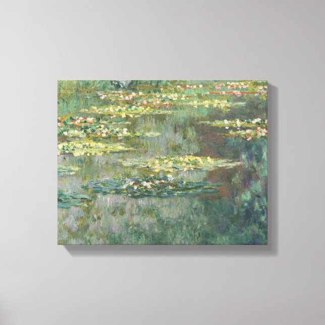 Water Lily Pond Claude Monet Leinwanddruck (Vorderseite)