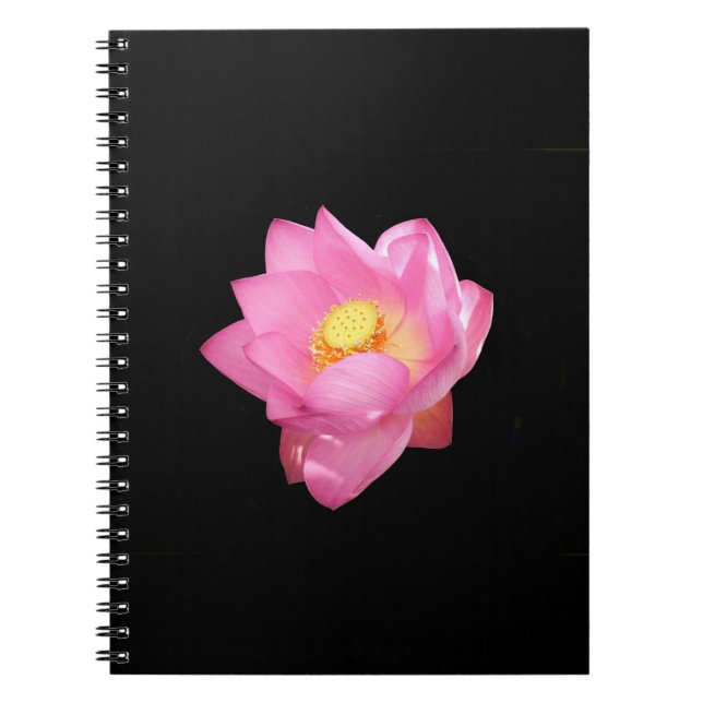 Water Lily Spiral Notebook Notizblock (Vorderseite)