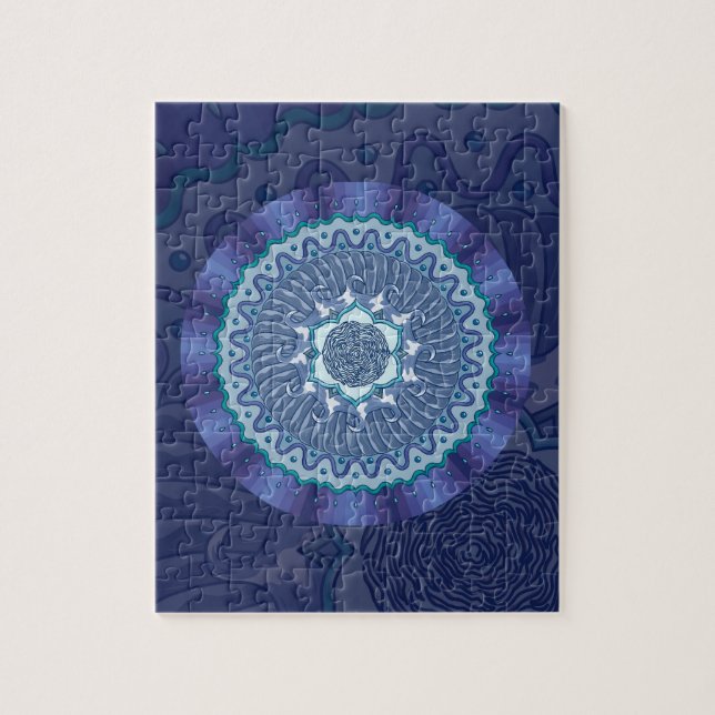 Water Mandala Puzzle (Vertikal)