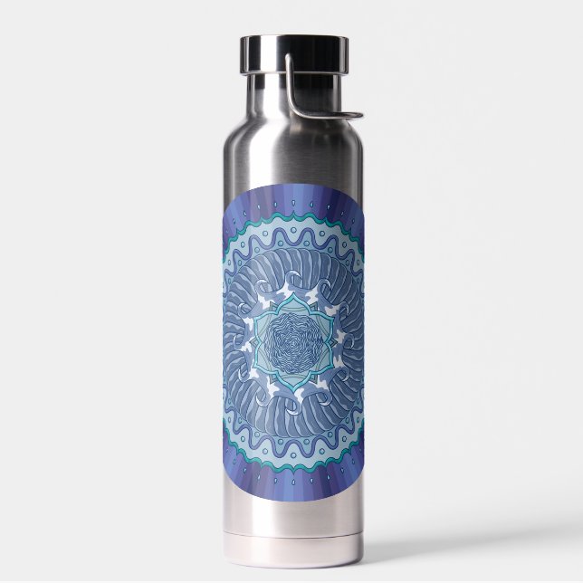 Water Mandala Trinkflasche (Links)