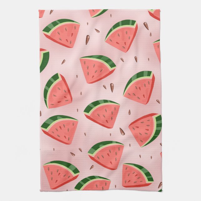Water Melon Pattern Geschirrtuch (Vertikal)