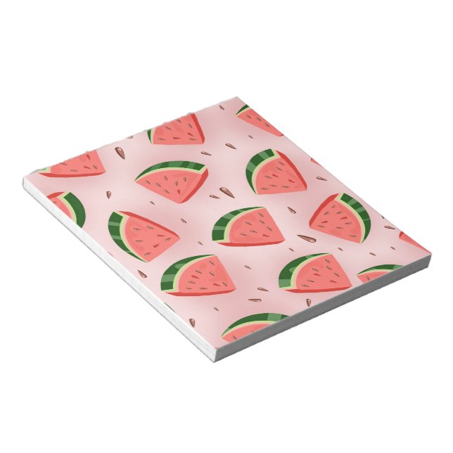 Water Melon Pattern Notizblock (angewinkelt)
