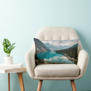 Water   Moraine Lake Alberta Canada Lendenkissen