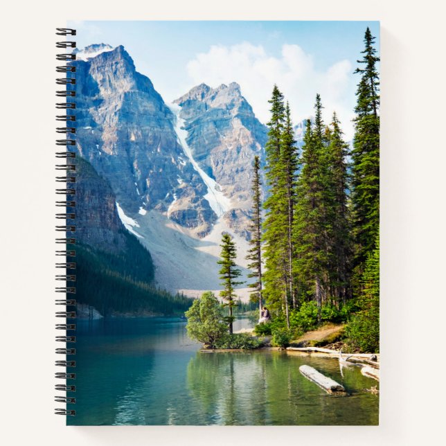 Water | Moraine Lake, Canada Notizbuch (Vorderseite)