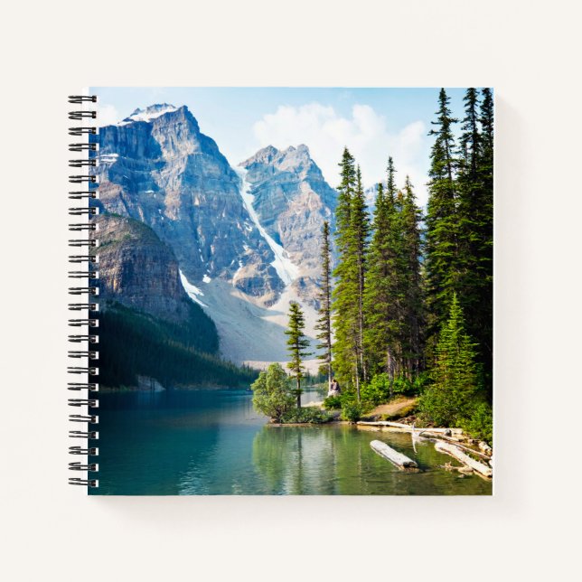 Water | Moraine Lake, Canada Notizbuch (Vorderseite)