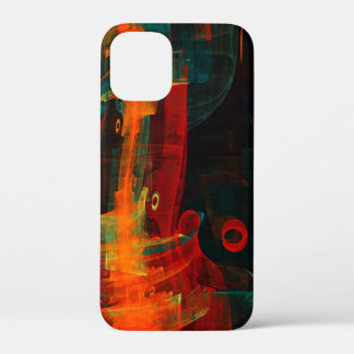 Water Orange Red Blue Modernes Abstraktes Kunstmus Case-Mate iPhone Hülle