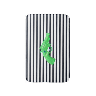 Water pistol toy Wasserpistole Spielzeug photo art Badematte