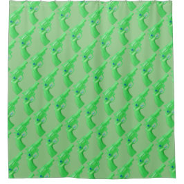 Water pistol toy Wasserpistole Spielzeug photo art Duschvorhang