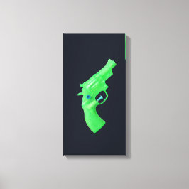 Water pistol toy Wasserpistole Spielzeug photo art Leinwanddruck
