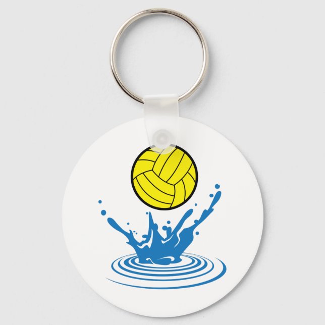 Water Polo Ball Schlüsselanhänger (Vorderseite)