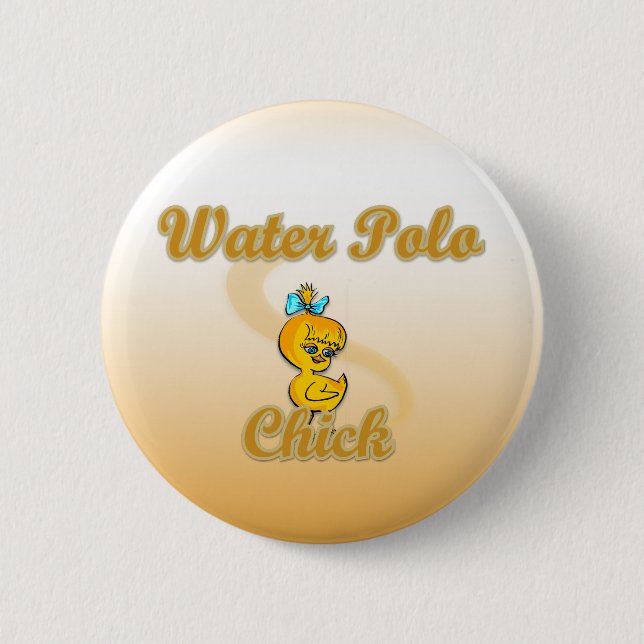 Water Polo Chick Button (Vorderseite)