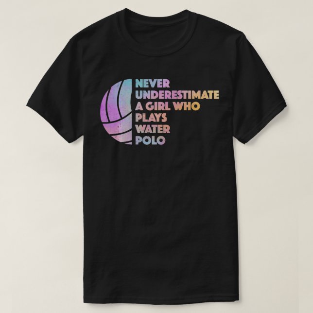 Water Polo Girl Athlete H2O Water Polo Pullover (Design vorne)