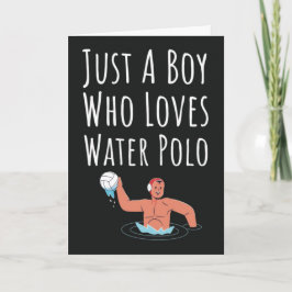 Water Polo Karten für Jungen für Kinder