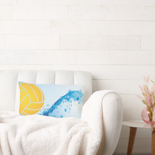 Water Polo Lumbar Throw Kissen (Liege)
