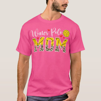 Water Polo Mama Leopard Mama eines Water Polo Play