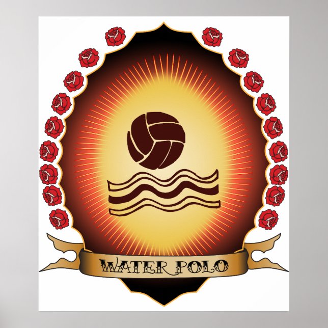 Water Polo Mandorla Poster (Vorne)
