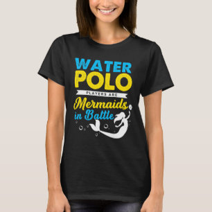 Water Polo Player Mermaids Gefechtsmannschaft Wass