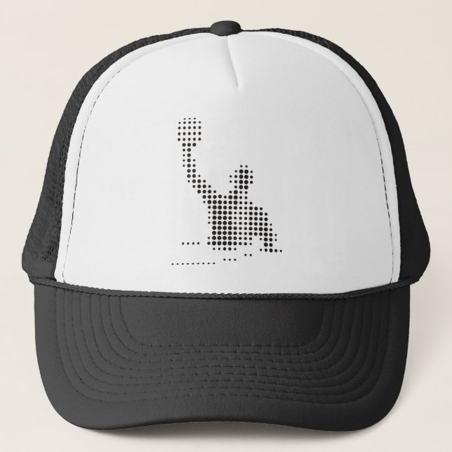 Water Polo Player Truckerkappe (Vorderseite)