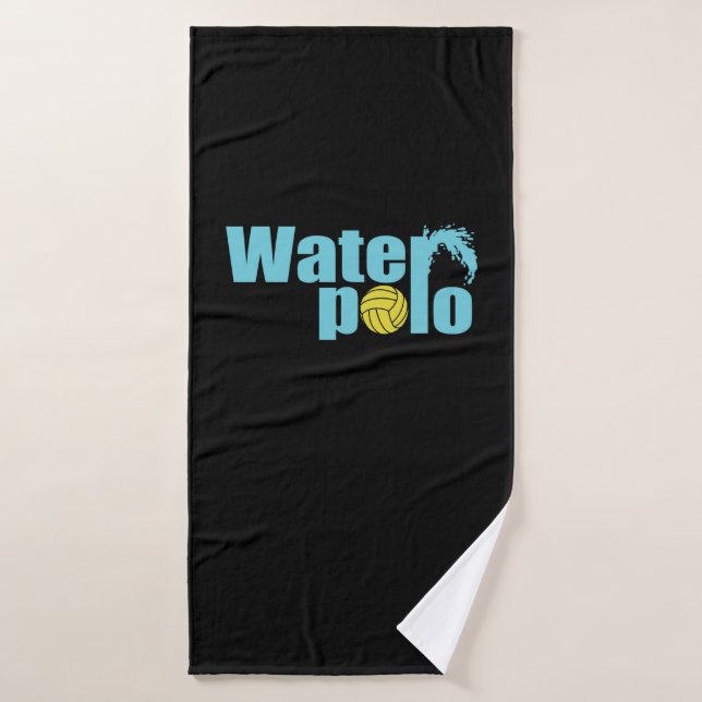 Water Polo Sport Wasserball Wasserbecken Badehandtuch (Badehandtuch)