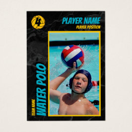 Water Polo Trading Card