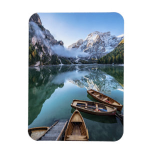 Water   Pragser Wildsee Dolomites Italy Magnet