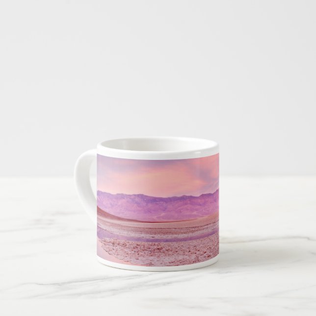 Water See, Badwater, Death Valley Espressotasse (Vorderseite Links)