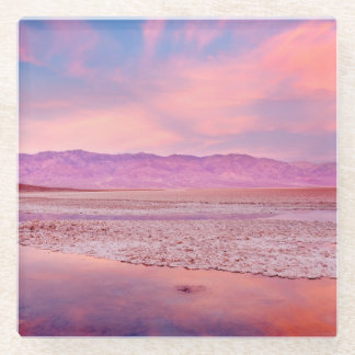 Water See, Badwater, Death Valley Glasuntersetzer