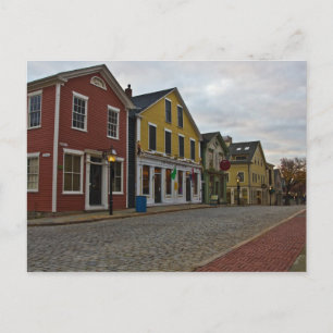 Water Street New Bedford Postkarte