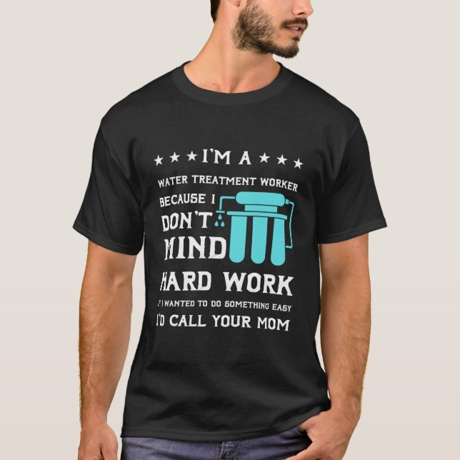 Water treatment specialist worker T-Shirt (Vorderseite)