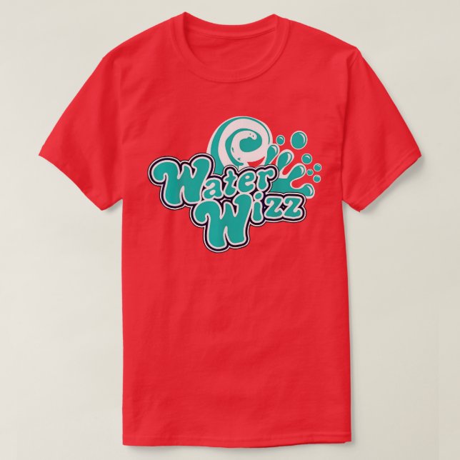 Water Wizz Funny Holidays Urlaub Übernachtung am S T-Shirt (Design vorne)