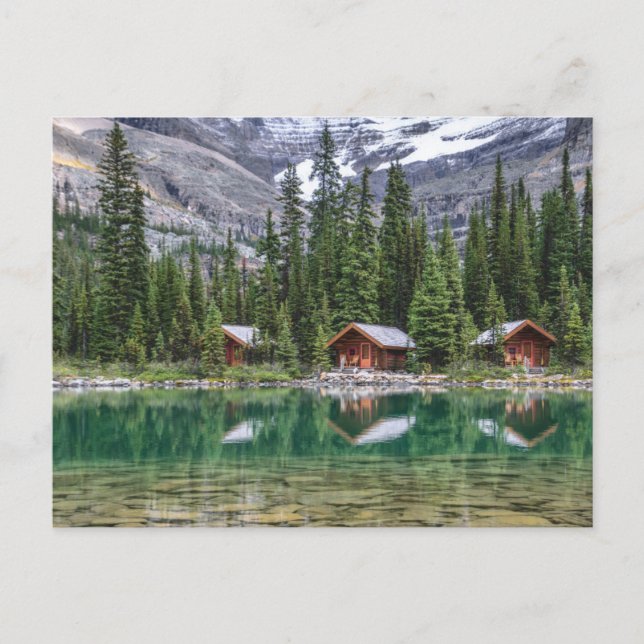 Water | Yoho National Park Canada Postkarte (Vorderseite)