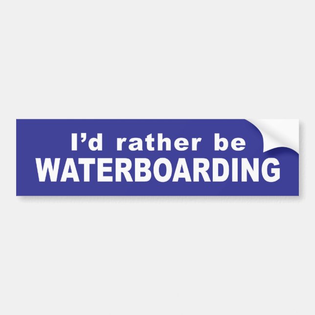 Waterboard Autoaufkleber (Vorne)