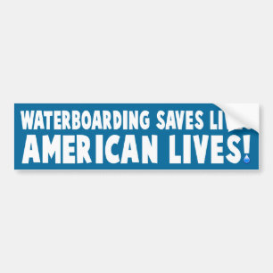Waterboarding Autoaufkleber