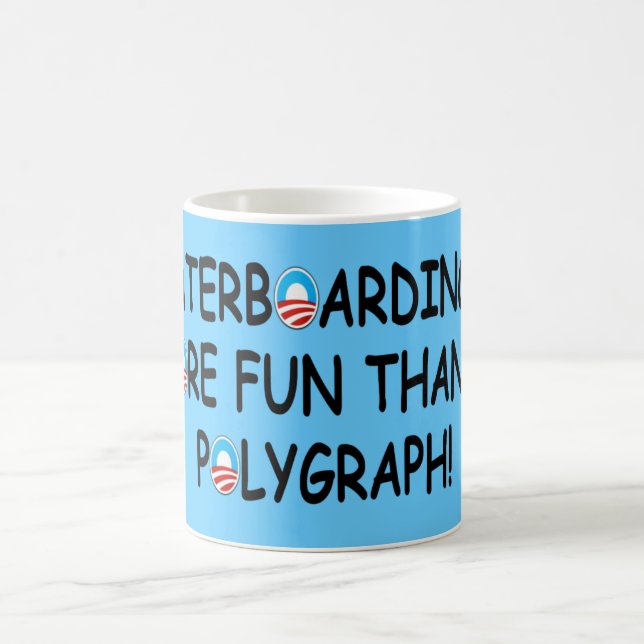 Waterboarding Kaffeetasse (Mittel)