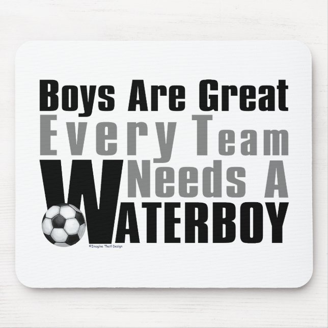 Waterboy Soccer Mousepad (Vorne)