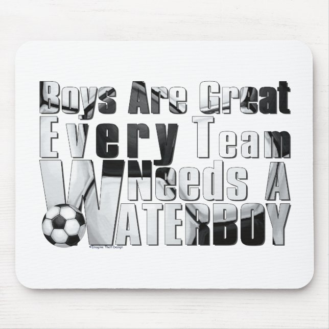 Waterboy Soccer Mousepad (Vorne)