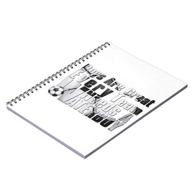 Waterboy Soccer Notizblock (Linke Seite)