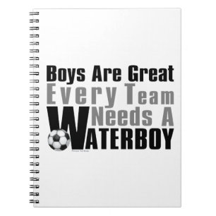 Waterboy Soccer Notizblock